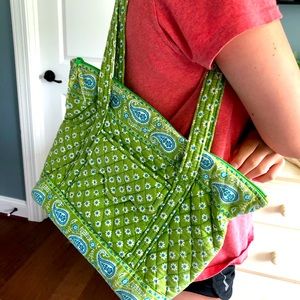 Vera Bradley quilted shoulder bag